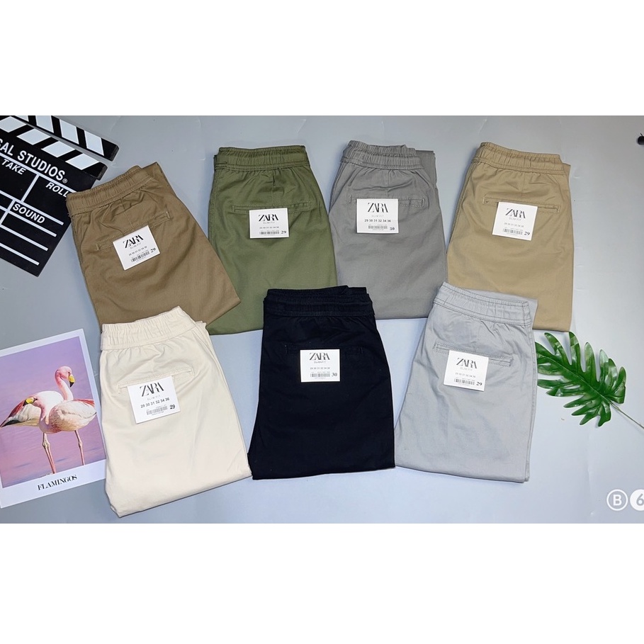 [HCM] Quần Jogger Kaki Nam Co Dãn Vải Xịn Cao Cấp ống bo chân ( VNXK )(7 MÀU) giá sĩ JG01
