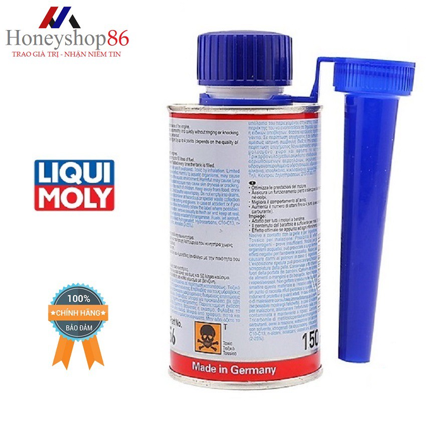 Phụ Gia Tăng Chỉ Số Octan Liqui Moly Octane Plus 2956 (150ml) HONEYSHOP86