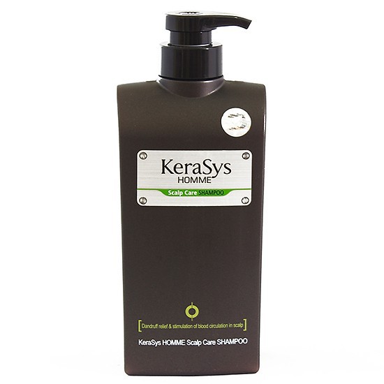 Dầu Gội Dành Cho Nam Kerasys Cao Cấp Hàn Quốc 550ml hương thơm nam tính tạo nếp tóc ngăn Gàu và Ngứa
