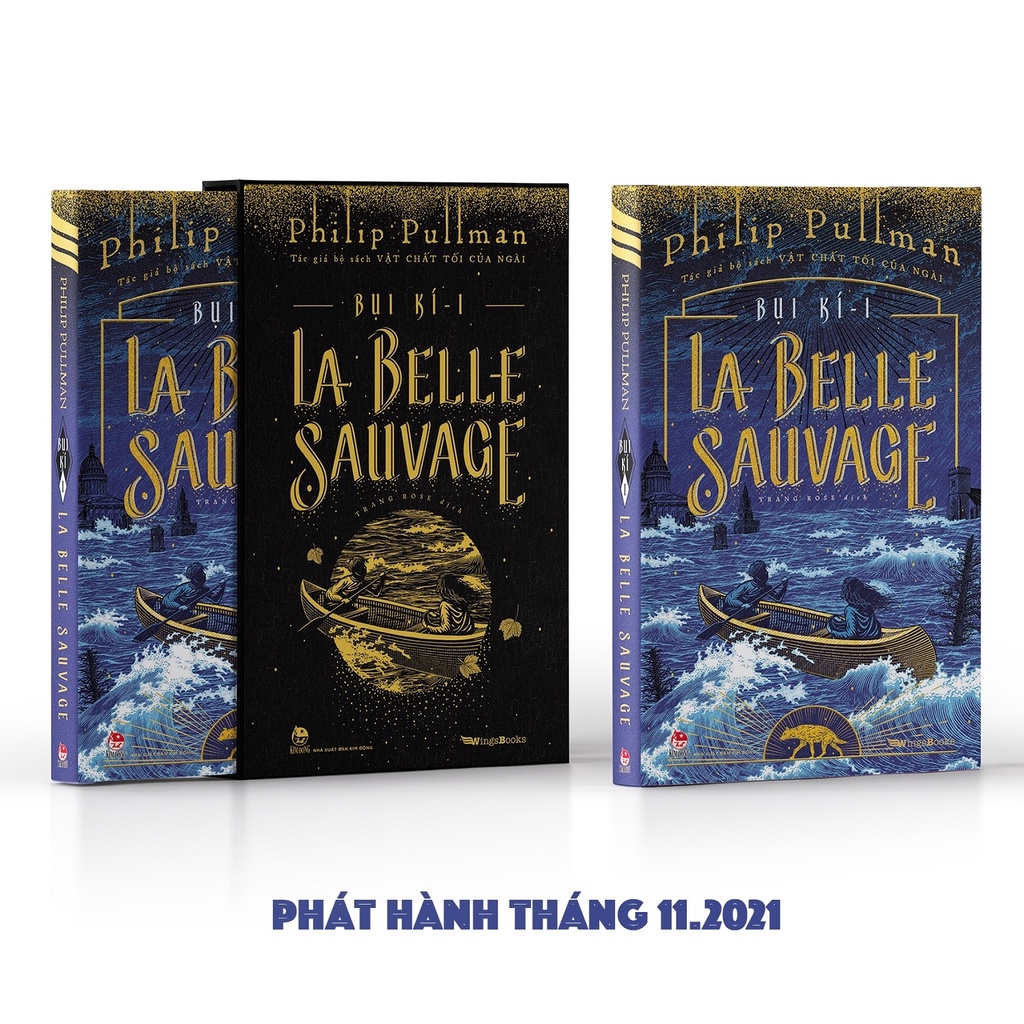 Sách Bụi Kí - Tập 1: La Belle Sauvage - Bản Đặc Biệt - Tặng Kèm Hộp + Postcard