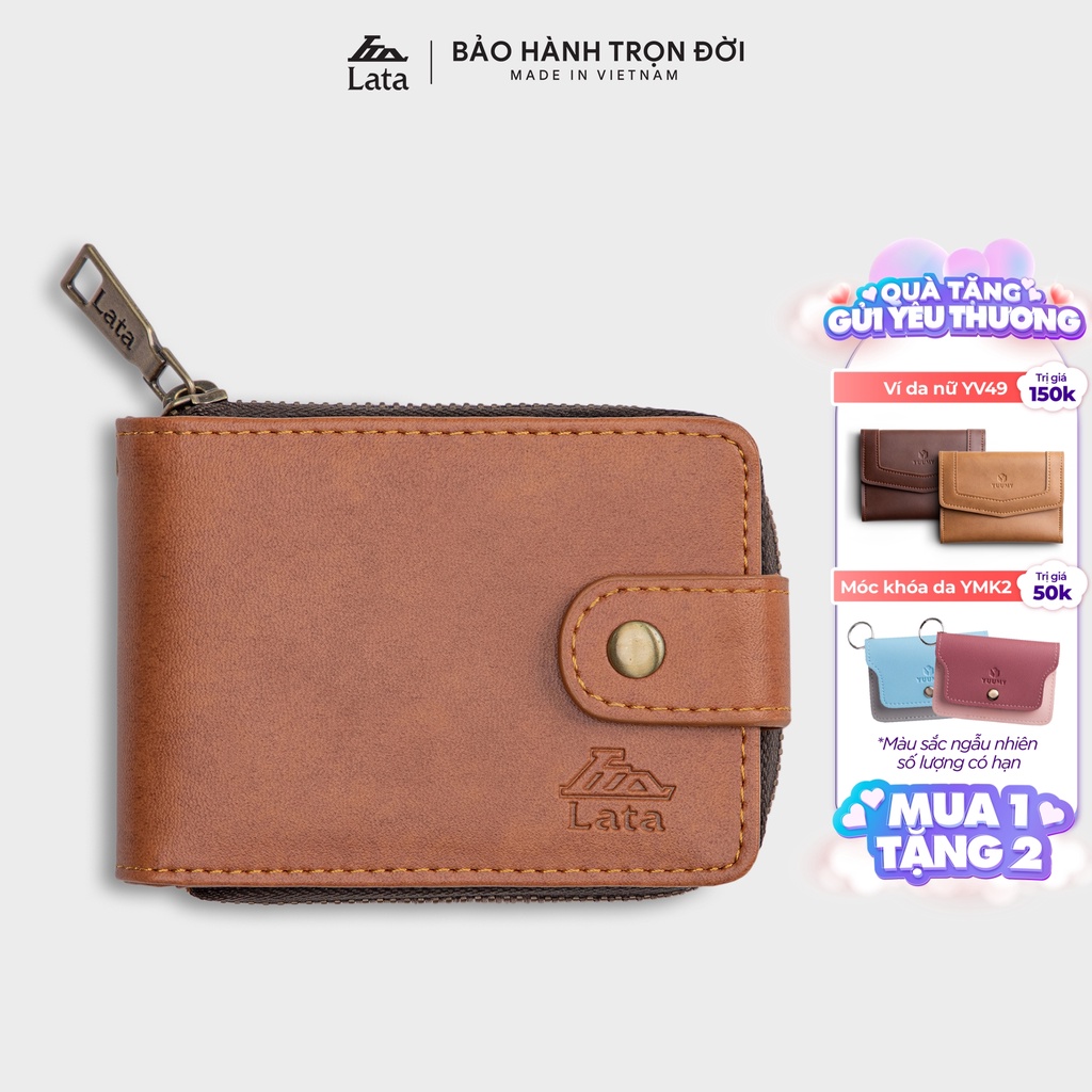 Ví Cầm Tay Unisex Mini Thời Trang LATA VN45 Nhiều Màu