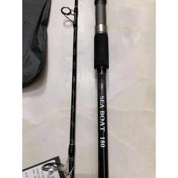 Cần cắm gốc Sea Boat siêu bạo lực - Phôi cacbon xoắn X .Pát máy fuji .chuyên câu biển....tải cá lớn