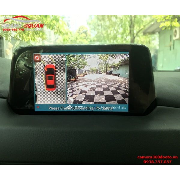 Camera 360 DCT Cho Mazda Cx5 Bản T3