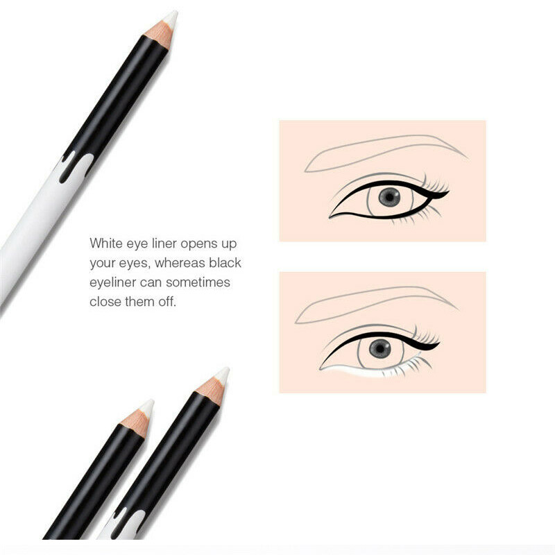 [Hàng mới về] Bút kẻ mắt màu trắng chống thấm nước lâu trôi thời trang cho nữ | BigBuy360 - bigbuy360.vn