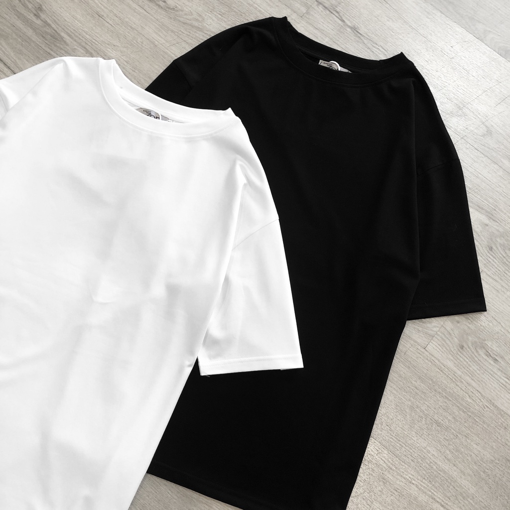Áo thun cổ tròn, áo phông tay lỡ nam nữ unisex, ZOEclothing