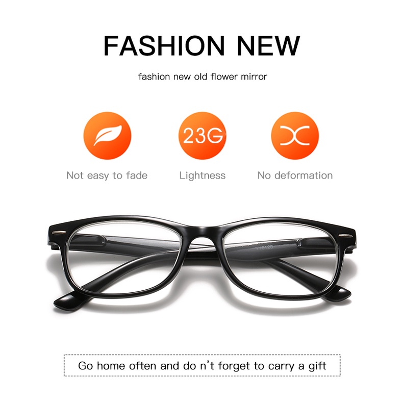 Thời trang Kính lão thị nam và nữ Kính đọc sách tài liệu thấu kính AC độ nét cao để đọc sách và điện thoại di động