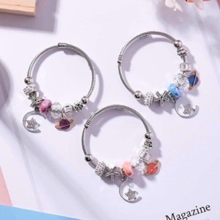 Vòng Sliver [ Bạc] Sẵn Charm