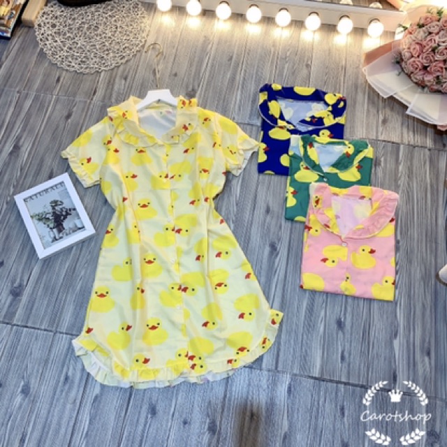 [ Mã WASTAPR giảm 10K đơn 50K] Đầm ngủ siêu cute nhiều hình freesize dưới 52kg - Carotshop | BigBuy360 - bigbuy360.vn