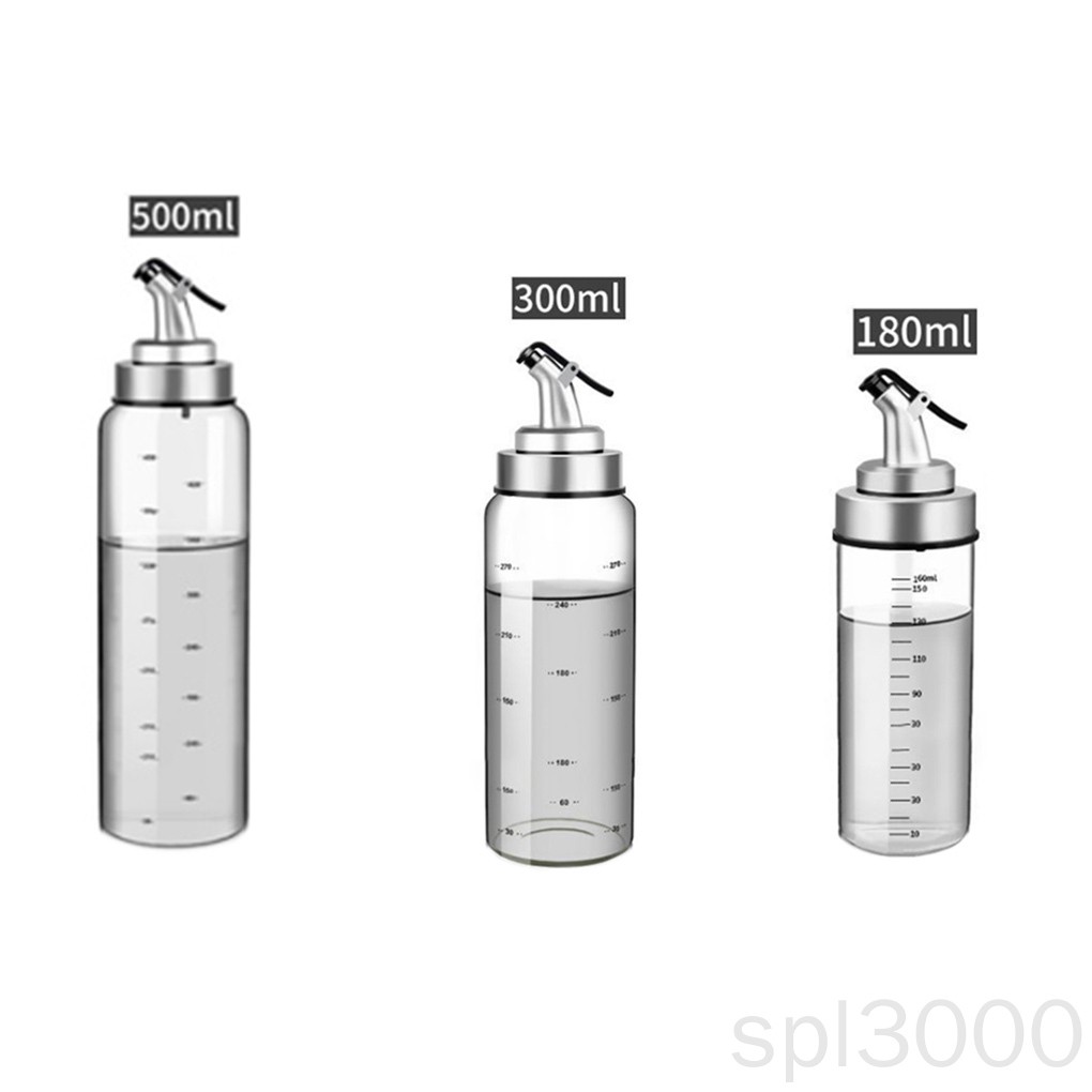 Bình Thủy Tinh Đựng Dầu / Nước Chấm 500 / 300 / 180ml