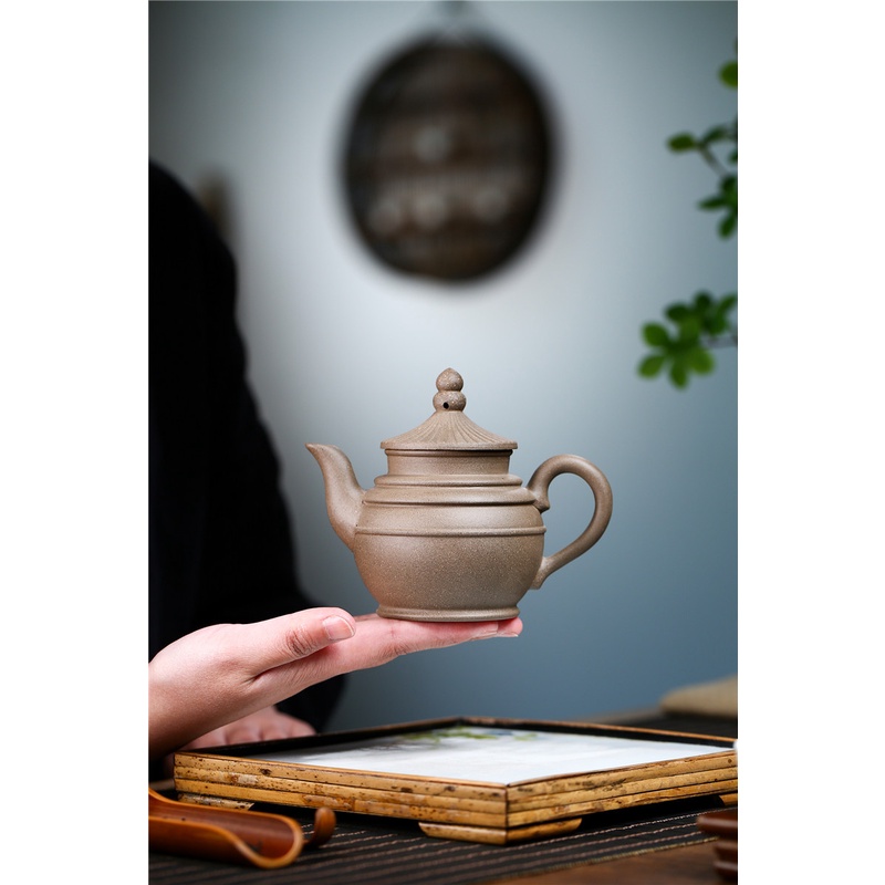 Ấm Tử Sa Nghi Hưng Tây Hồ Ánh Nguyệt 250 ml (Thanh Khôi Đoạn Nê)