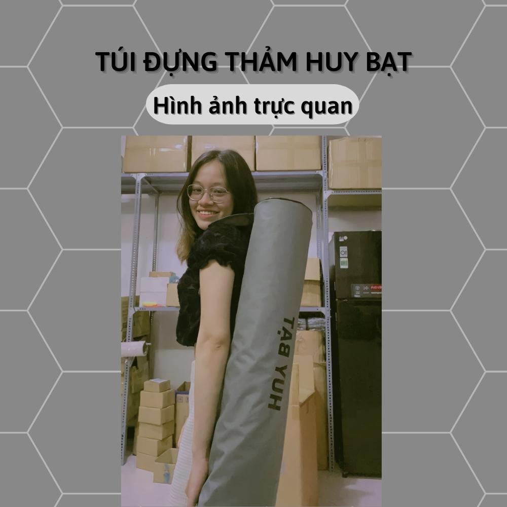Túi Đựng Thảm Yoga Pu Huy Bạt Chất Liệu Vải Dù Bền Chắc Chịu Lực Hơn 5kg Bên Trong Túi Đựng Thảm Yoga Phủ Lớp Chống Nước