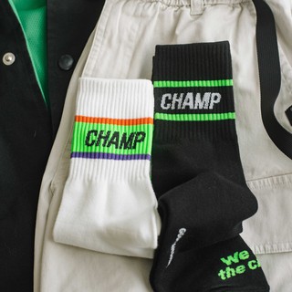 Tất cao cổ nam chữ CHAMP Highlight