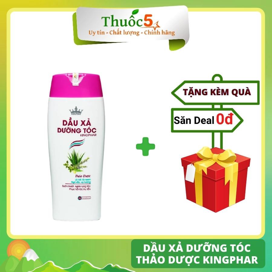 [GIÁ GỐC] Dầu Xả Dưỡng Tóc Thảo Dược Kingphar - Chai 200G