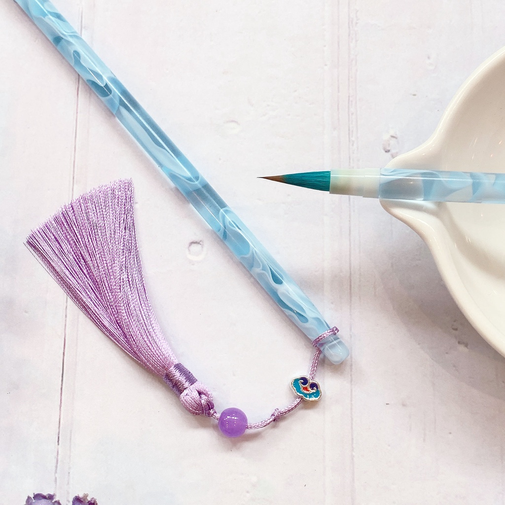 Cọ Vẽ Bút lông Thư Pháp Thanh Ngọc Án - Bút Ý Hiên