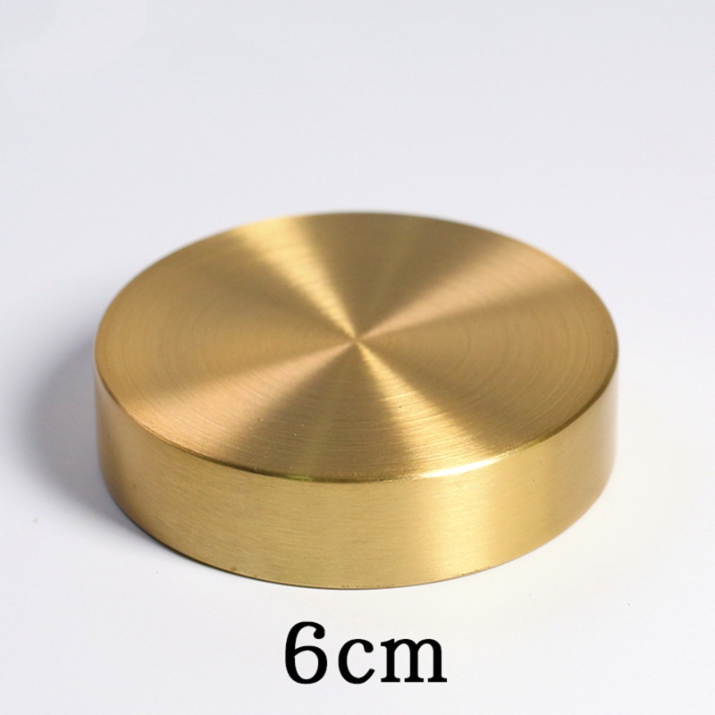 Kệ Sách Để Bàn Bằng Giấy Đồng Thau Hình Tròn 3 Kích Cỡ Phong Cách Retro Dành Cho Nam Nữ