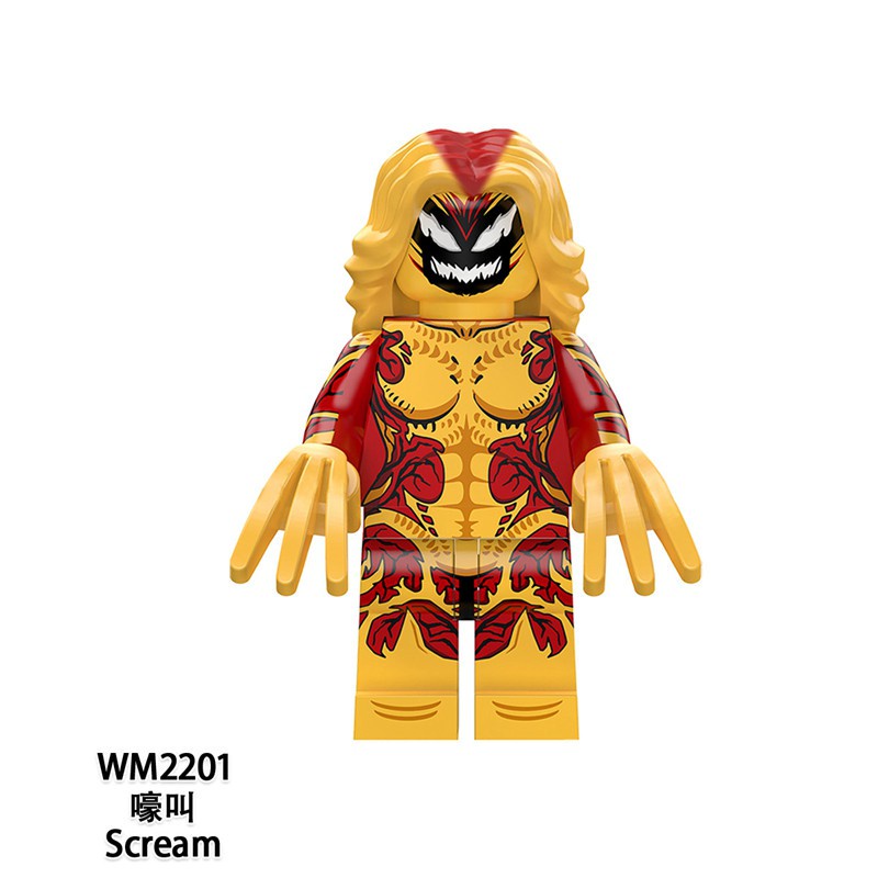 Mô hình lắp ráp Venom Carnage Marvel Super Heroes Minifigures WM6120