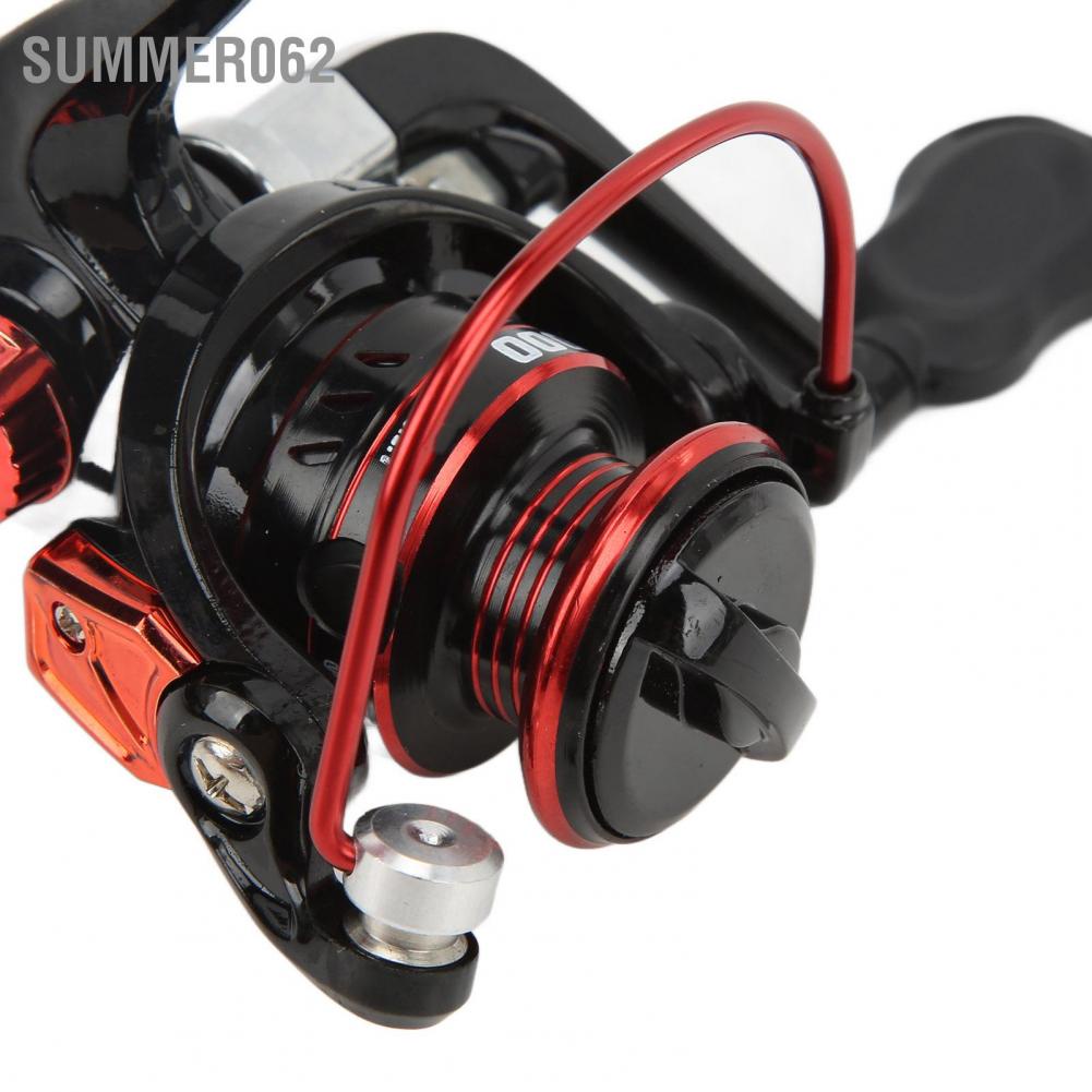 Summer062 DM1000 Spinning Reel 12BB Stainless Steel Bearing 5.2:1 Speed Metal Spool Fishing