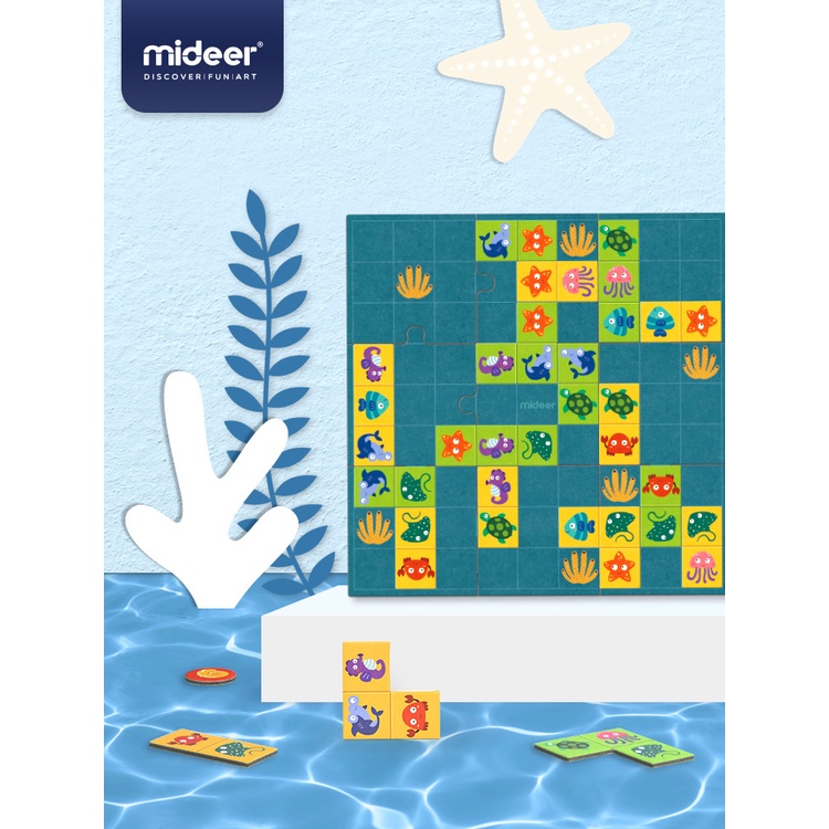 MIDEER 🦁🦁 Đồ chơi lắp ráp hình chú lính biển cho trẻ em