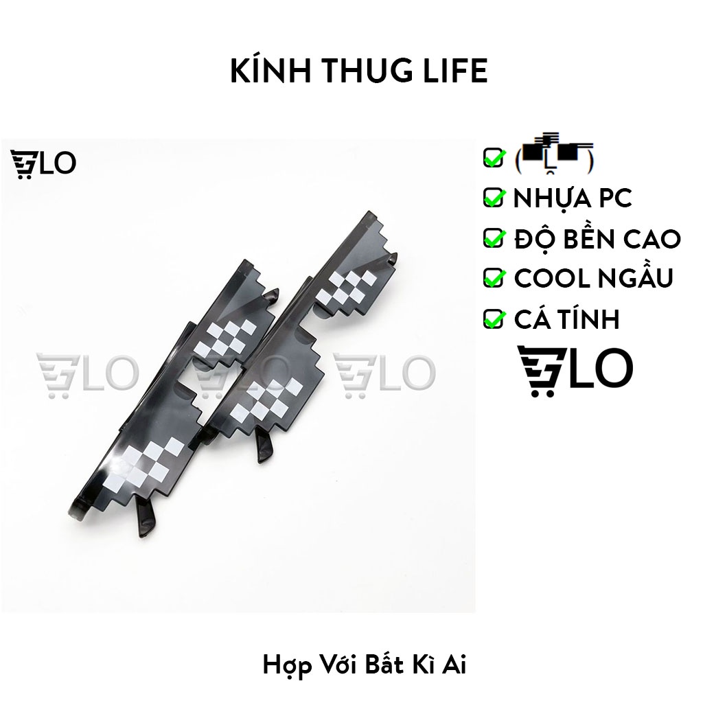 Kính Thug Life Hàng Chuẩn Loại Tốt Chắc Chắn