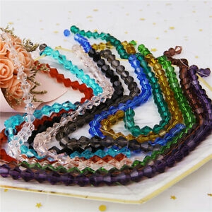 Hạt Pha Lê Thủy Tinh 3Mm/6Mm Dùng Làm Trang Sức Thủ Công