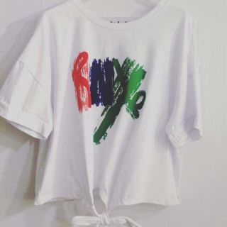 Áo phông crop top hàng Quảng Châu