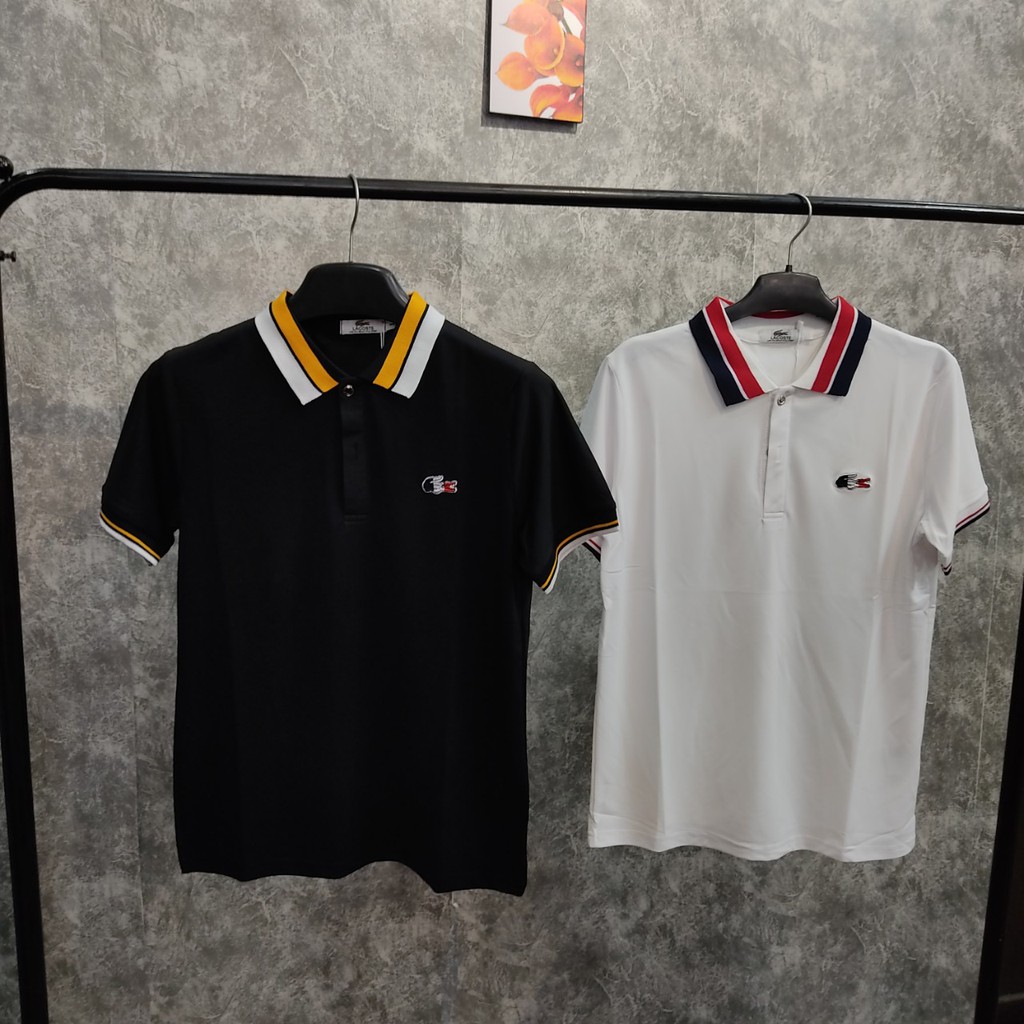Áo POLO Nam LACOSTE Cá Sấu Cotton Cổ bẻ trẻ trung hiện đại | BigBuy360 - bigbuy360.vn