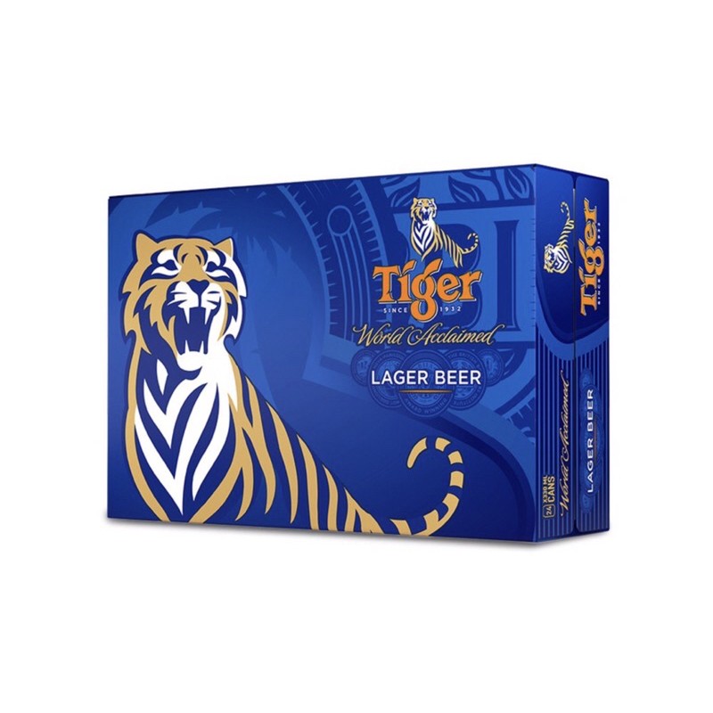 Thùng bia Tiger 24 lon 330ml