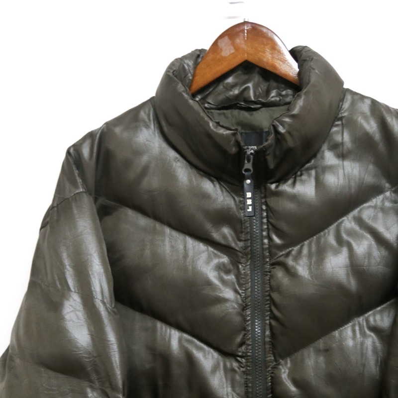 Áo puffer jacket nâu