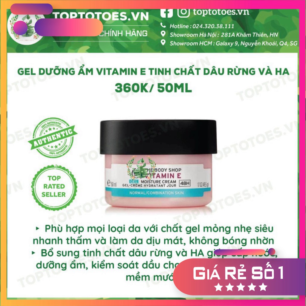 RẺ SỐ 1 . Bộ Vitamin E Lúa Mạch The Body Shop rửa mặt, toner, xịt khoáng, kem dưỡng, mask siêu cấp ẩm và làm sáng da . .