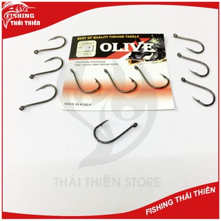 Lưỡi câu cá Chinu Olive Korea