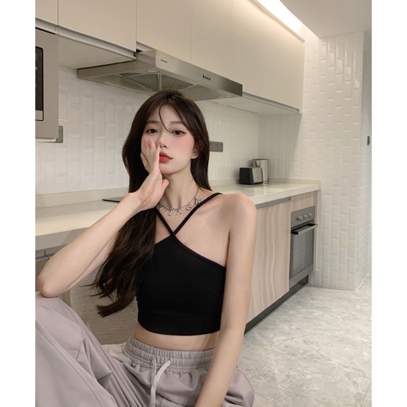 ÁO YẾM CROPTOP NHỎ XINH Y1
