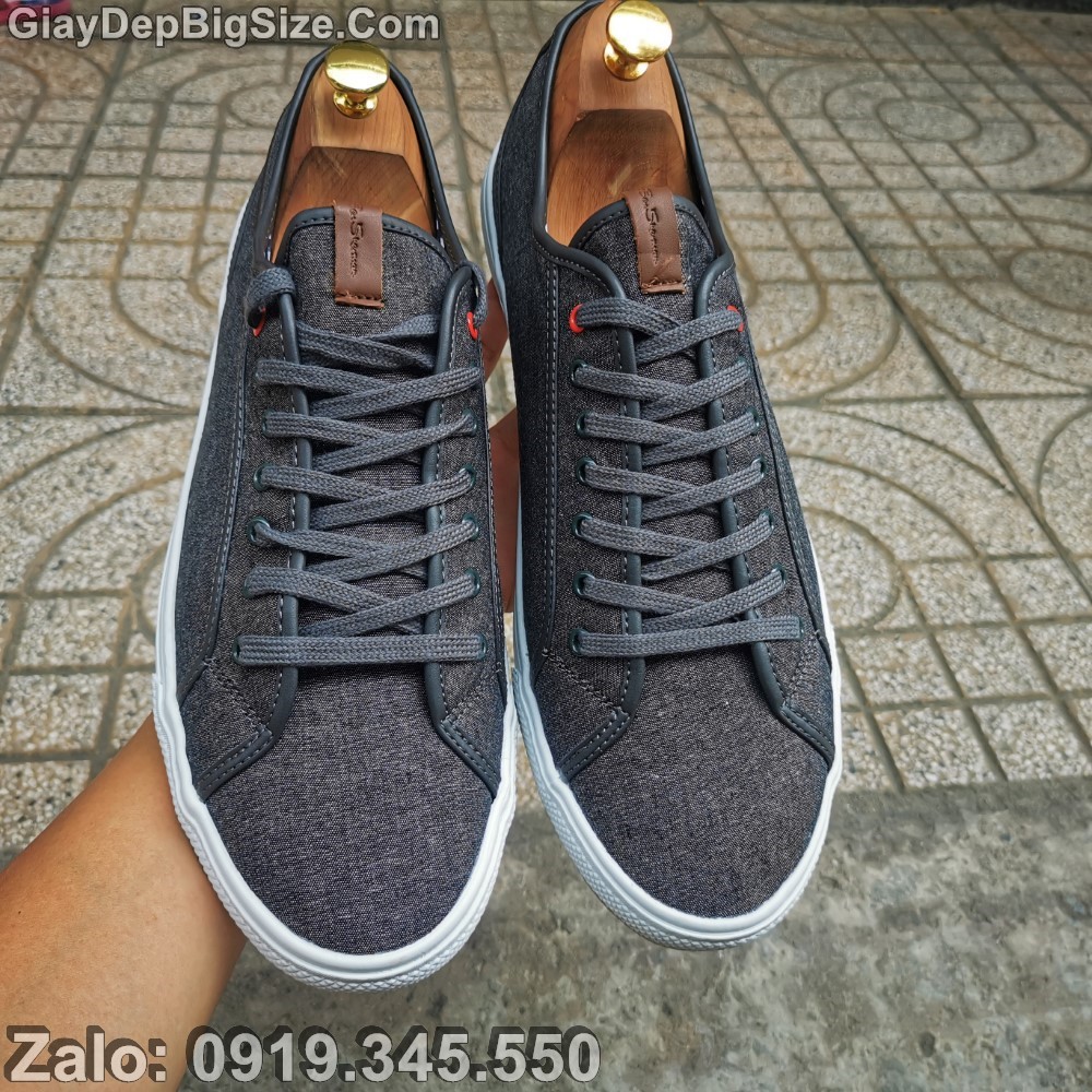 Giày sneaker vải, giày thể thao big size cỡ lớn EU:45-46 cho nam chân to (hàng VN xuất dư)