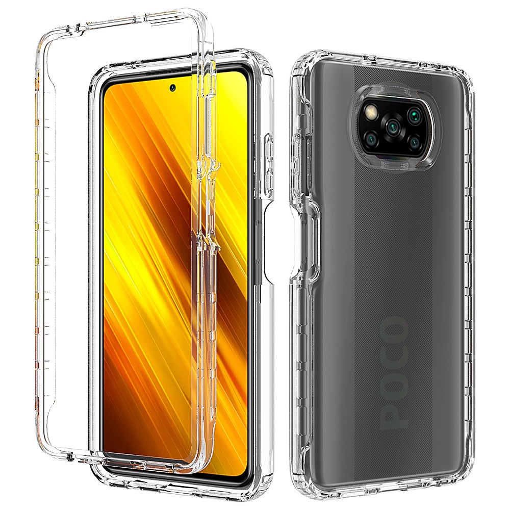 Ốp điện thoại PC trong suốt chống sốc và rơi màu gradient HD cho Xiaomi Redmi Note 10 10s 10 Pro Max 4g