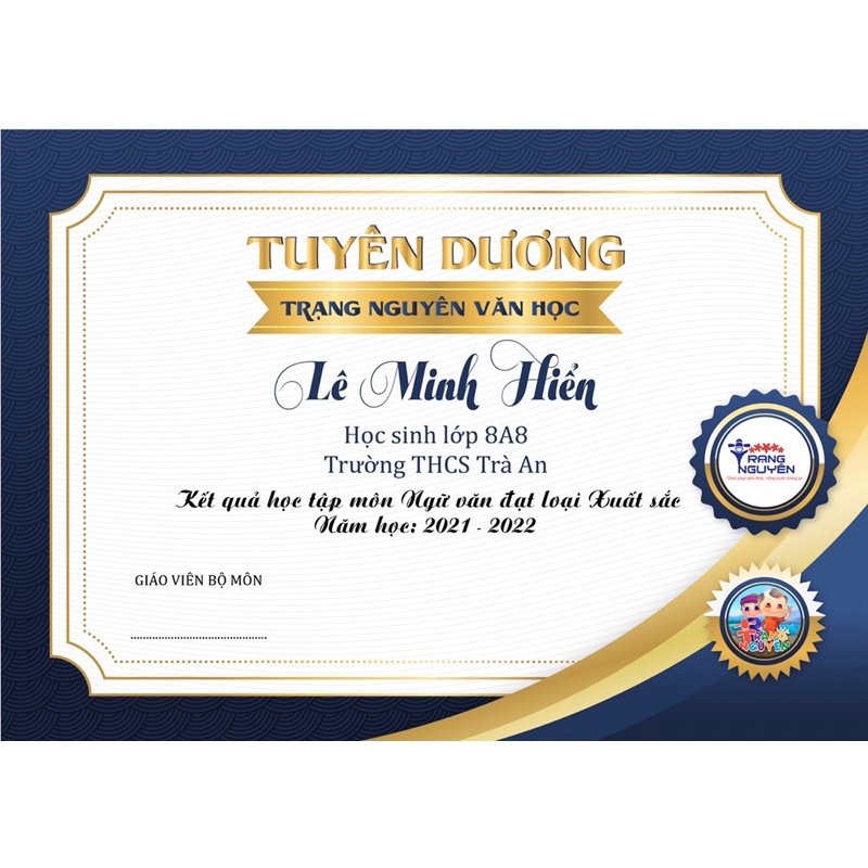 In bằng khen, giấy khen, giấy chứng nhận học sinh,công ty, spa  A5, A4, A3 thiết kế theo yêu cầu