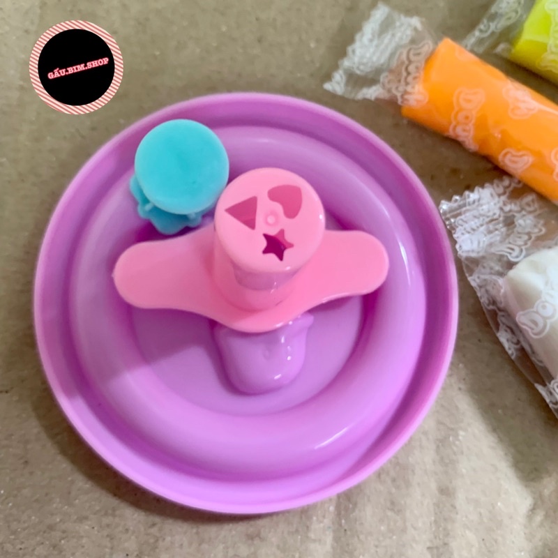 Xô Đất nặn mini cho bé 10 màu  (10 màu) 【ĐẤT NẶN XÔ】