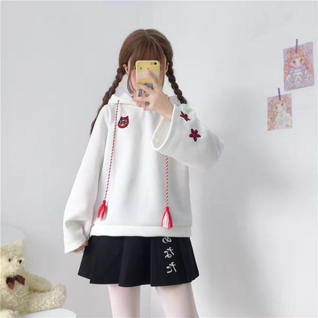 [ORDER]Áo hoodie Kisune Nhật