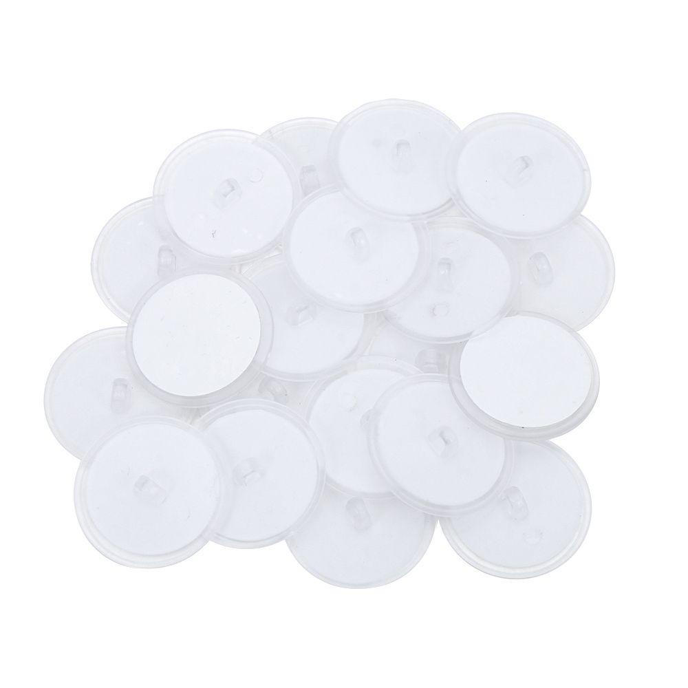 Set 20 / 40 / 60 Móc Dán Tường Bằng PVC Trong Suốt Tự Dính Cho Nhà Bếp Nhà Tắm
