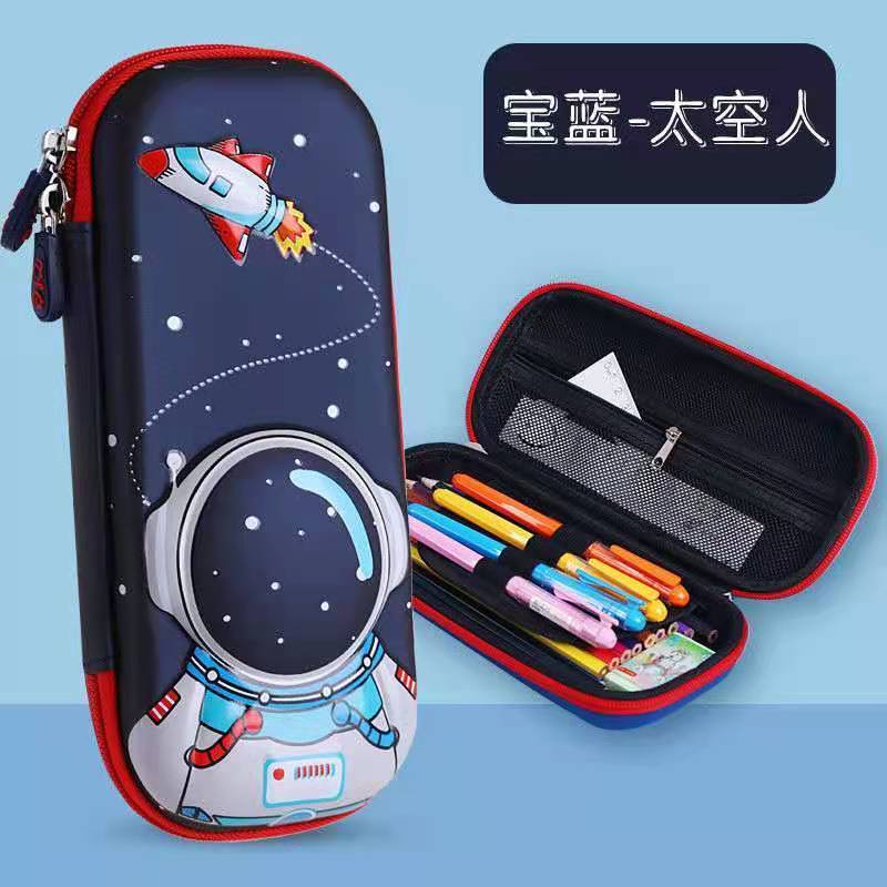 Hộp đựng bút cỡ lớn nhiều ngăn họa tiết hoạt hình dễ thương cho nam và nữ