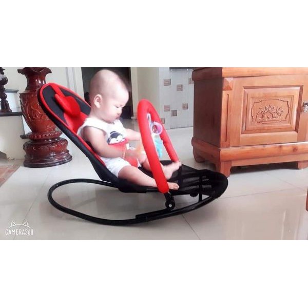 ⚡GHẾ NHÚN RUNG CHO BÉ + TẶNG THANH TREO ĐỒ CHƠI