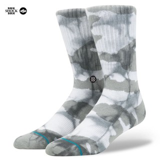 Tất STANCE 🚛 FREESHIP 🚛Stance Bleach Grey Tất Vớ Thể Thao Nam Nữ Cổ Cao Thấm Hút Mồ Hôi Tốt Có Đệm Cushion