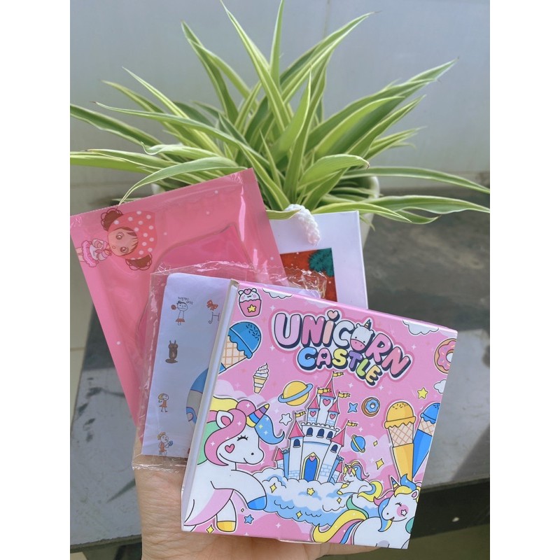 SET 2 SON QUE KEM UNICORN CASTLE [Tặng kèm gương mini + mask môi + Miễn phí ship] | BigBuy360 - bigbuy360.vn