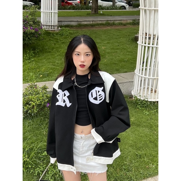 Áo RG Varsity Jacket Regods Unisex Form Rộng ( RG VARSITY JACKET)