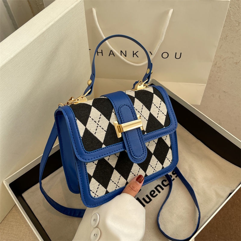 Women's bag original niche design advanced western style small square bag 2022 new chain bag shoulder messenger bag for women