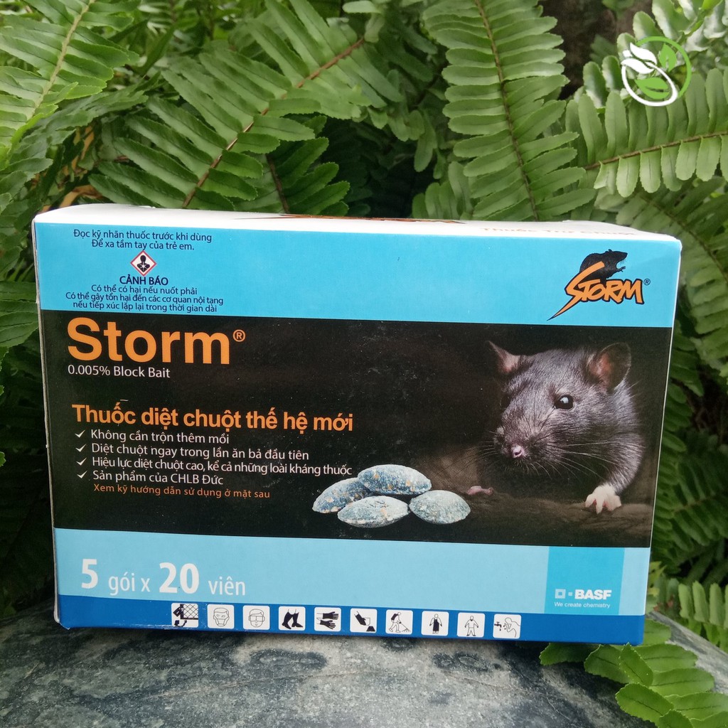 Thuốc Diệt Chuột STORM - gói 20 viên