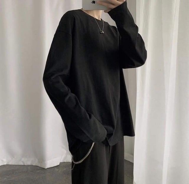 Áo long tee form unisex, có 8 màu (ảnh thật) | BigBuy360 - bigbuy360.vn