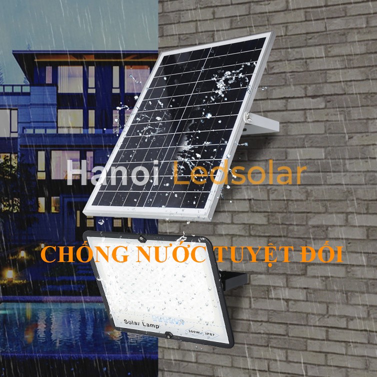 [Giá xưởng] Đèn pha LED chống loá năng lượng mặt trời 100W-Hà Nội LEDSOLAR