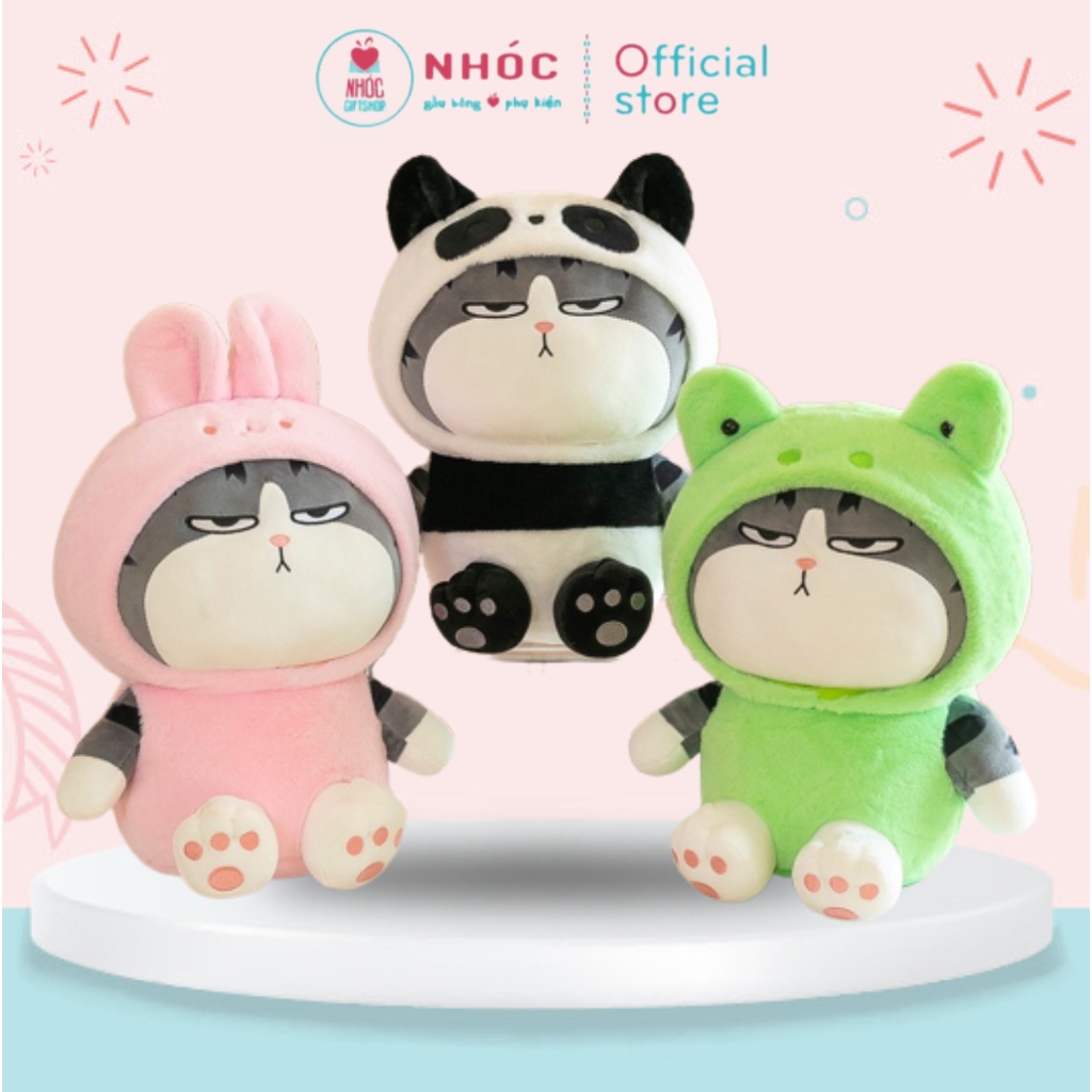 [HOT] Thú bông Mèo Hoàng Thượng Mặc Áo Thú Lông Xù NHÓC