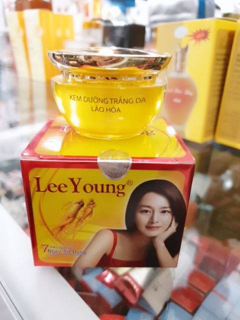 Kem lee young trắng da lão hóa 7g.