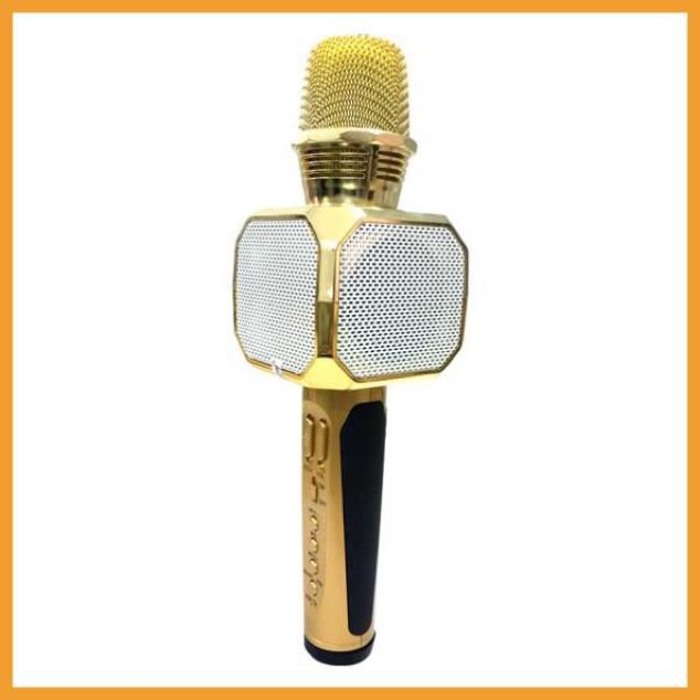 [Giá Gốc] Micro hát karaoke không dây SD-10 bluetooth có loa hỗ trợ ghi âm pass chuẩn -  BH 6 tháng đổi mới