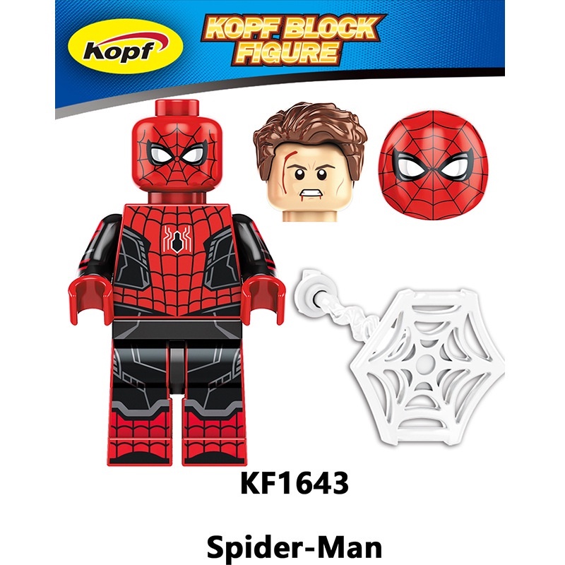 Mô Hình Đồ Chơi Lắp Ráp Nhân Vật Bạch Tuộc / Người Nhện nano Trong Phim avengers